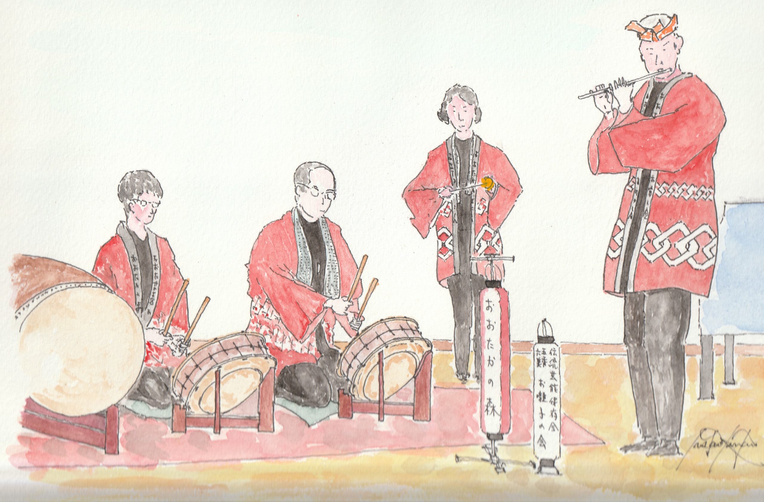 おおたかの森　お囃子会